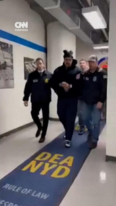 AS Pamer Giring Presiden Venezuela Maduro Masuk Penjara