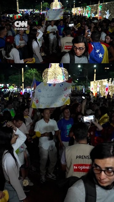 Warga Venezuela Tumpah Ruah ke Jalan Rayakan Penangkapan Maduro
