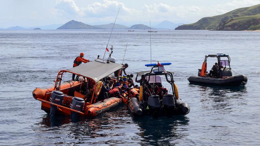 Pencarian Korban Kapal Tenggelam di Labuan Bajo Diperpanjang 3 Hari