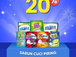 Serbu! Beli Sabun Cuci Piring di Transmart Full Day Sale Lebih Murah