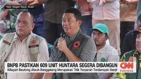 VIDEO: BNPB Pastikan 609 Unit Huntara Segera Dibangun