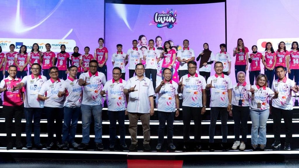 Jakarta Livin' by Mandiri Luncurkan Skuad, Siap Tempur di Proliga 2026