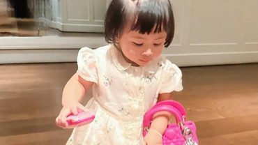 Didandani Nagita Slavina, 7 Gaya Lily Sang Putri yang Modis dengan Outfit Branded