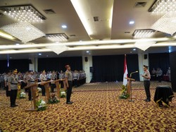 Wakapolda Sumsel, 7 PJU dan 4 Kapolres Resmi Dilantik, Ini Daftarnya