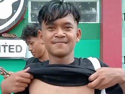 Kondisi Pemain Perseta Tulungagung Usai Ditendang Dadanya
