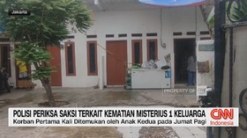 VIDEO: Polisi Periksa Saksi Terkait Kematian Misterius 1 Keluarga