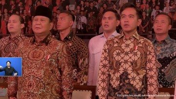 Prabowo-Gibran Hadiri Puncak Perayaan Natal Nasional 2025 di Senayan