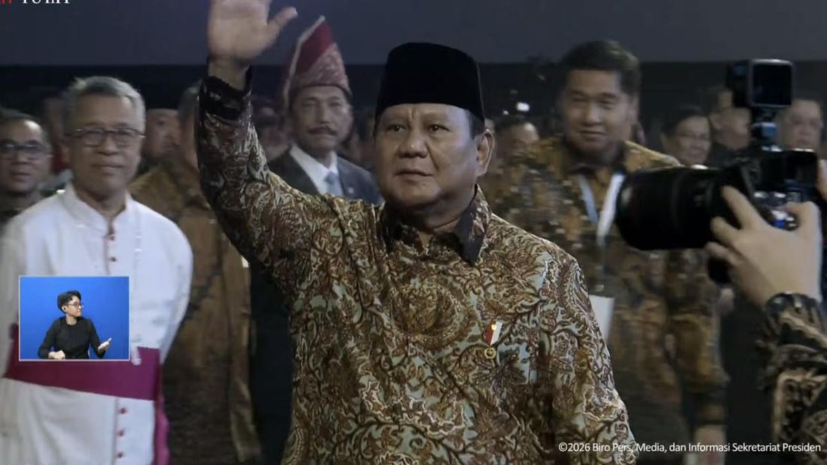 Prabowo Ungkap Survey Global Sebut Warga RI Paling Bahagia Sedunia