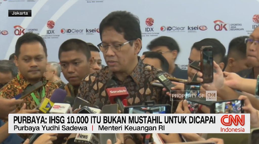 VIDEO: Purbaya: IHSG 10.000 Itu Bukan Mustahil Untuk Dicapai