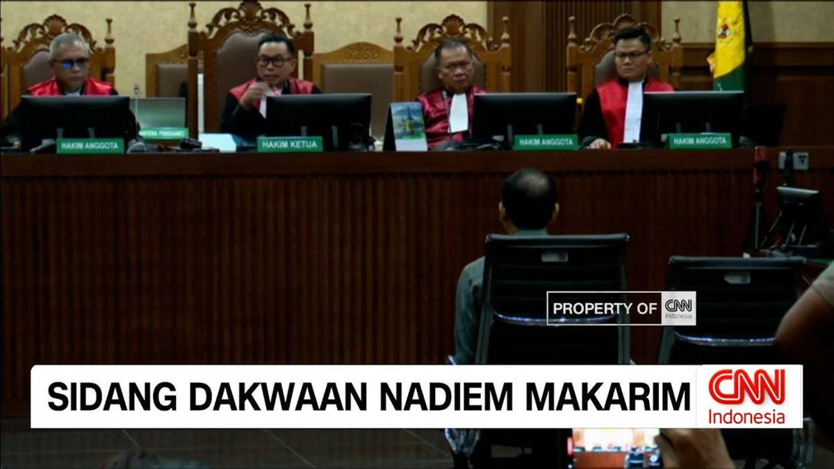 VIDEO: Sidang Perdana Dakwaan Nadiem Makarim Digelar