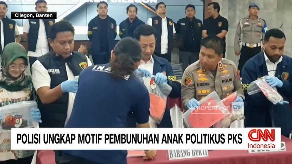 VIDEO: Polisi Ungkap Motif Pembunuhan Anak Politikus PKS