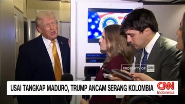 VIDEO: Usai Tangkap Maduro, Trump Ancam Serang Kolombia