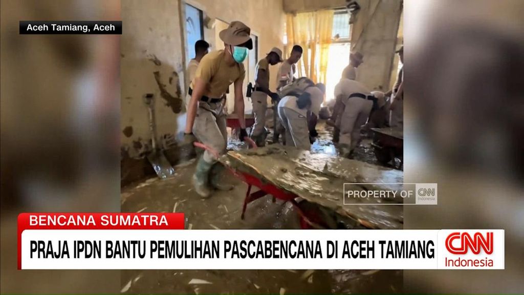 VIDEO: Praja IPDN Bantu Pemulihan Pascabanjir Aceh