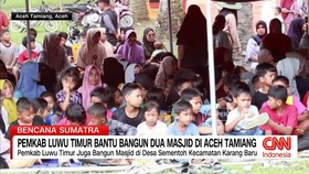 VIDEO: Pemkab Luwu Timur Bangun Dua Masjid di Aceh Tamiang