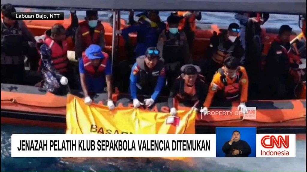 VIDEO: Jenazah Pelatih Klub Sepak Bola Valencia Ditemukan