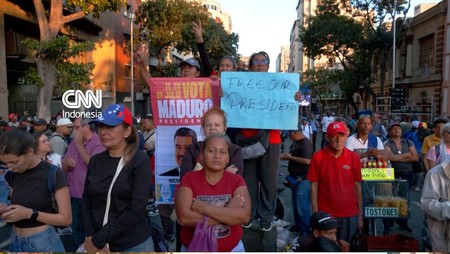 Ribuan Pendukung Maduro Protes Penangkapan oleh AS