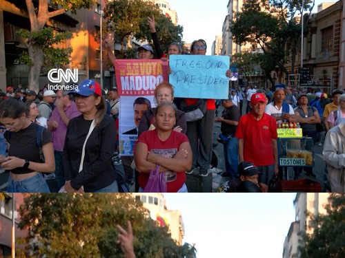 Ribuan Pendukung Maduro Protes Penangkapan oleh AS