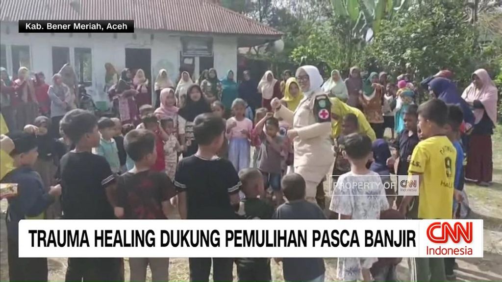 VIDEO: Trauma Healing Dukung Pemulihan Pascabanjir