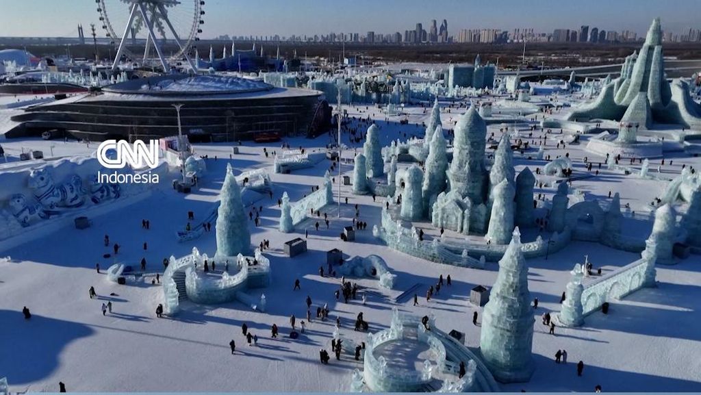 Dunia Dongeng dari Es dan Salju Hadir di Harbin Ice and Snow World