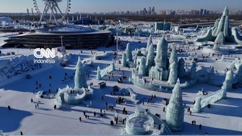 Dunia Dongeng dari Es dan Salju Hadir di Harbin Ice and Snow World