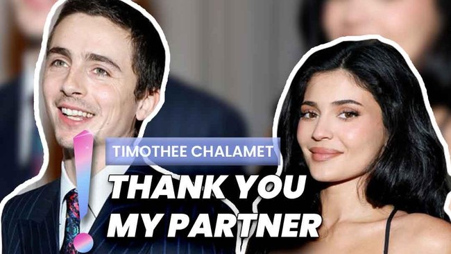Video: Jadi Aktor Terbaik, Timothee Chalamet Ungkap Cinta ke Kylie Jenner