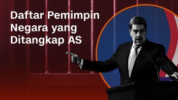 INFOGRAFIS: Daftar Pemimpin Negara yang Ditangkap AS