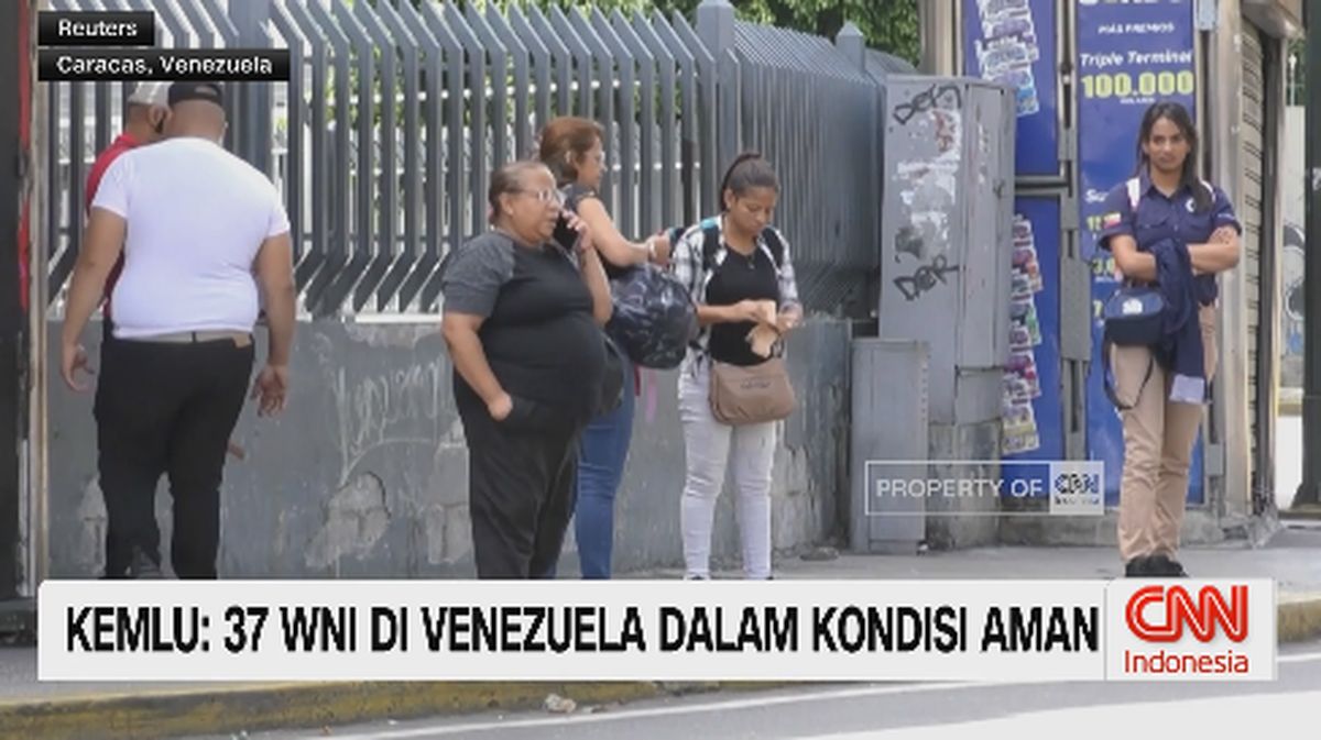 VIDEO: Kemlu: 37 WNI di Venezuela Dalam Kondisi Aman