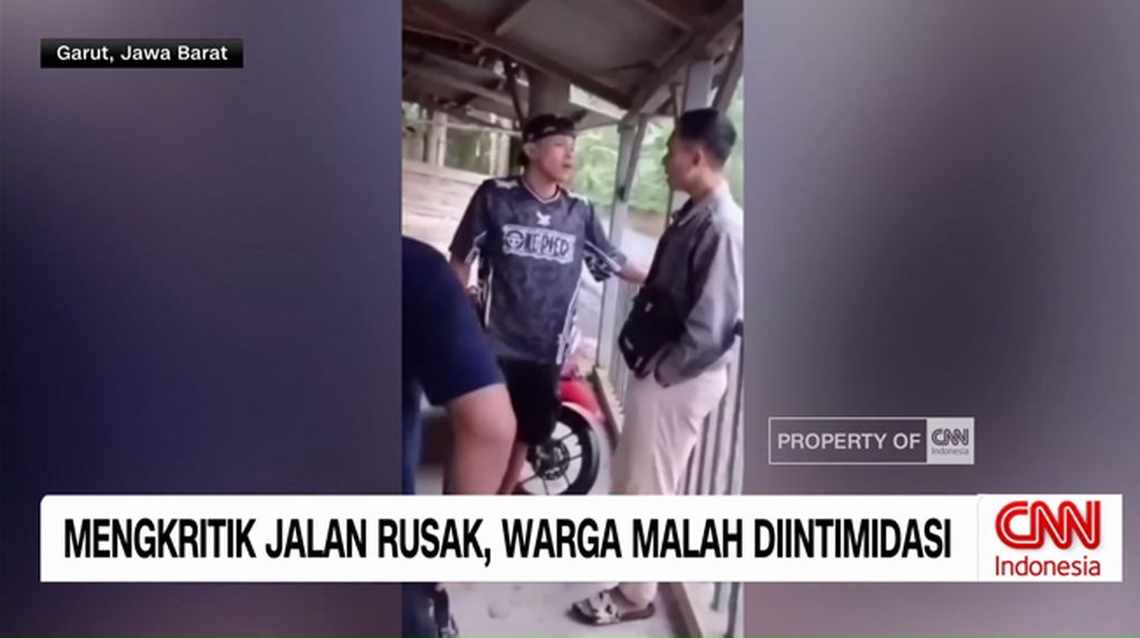 VIDEO: Mengkritik Jalan Rusak, Seorang Warga Malah Diintimidasi