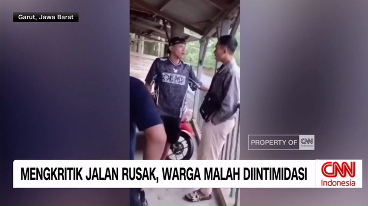 VIDEO: Mengkritik Jalan Rusak, Seorang Warga Malah Diintimidasi