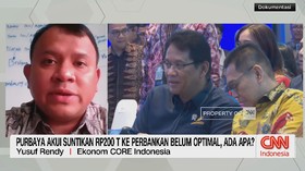 VIDEO: Purbaya Akui Suntikan Rp200 T ke Perbankan Belum Optimal