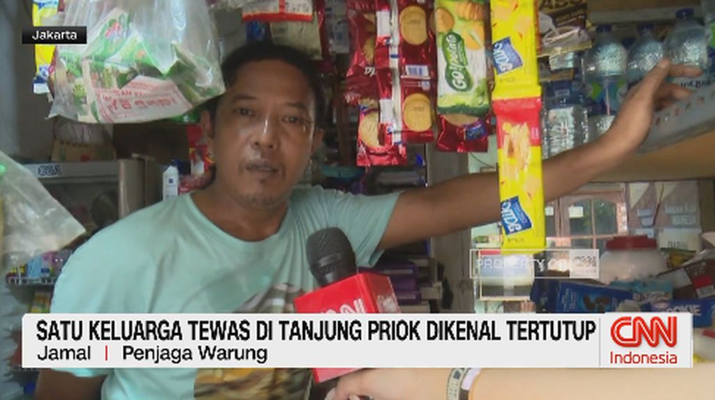 VIDEO: Satu Keluarga Tewas di Tanjung Priok Dikenal Tertutup