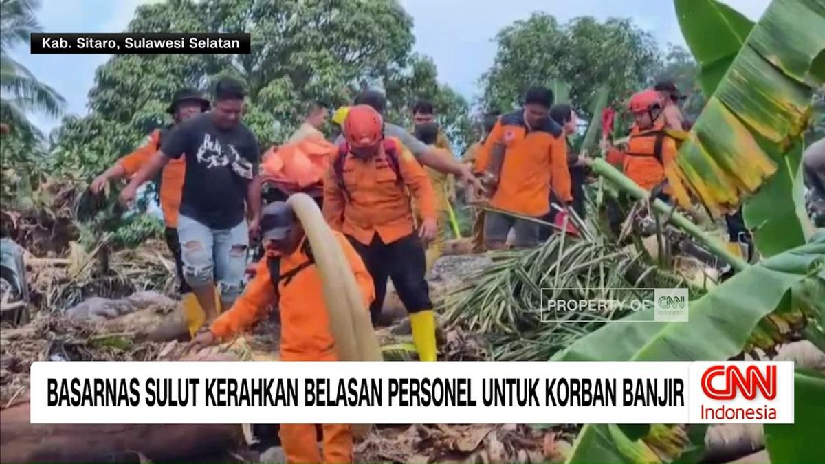 VIDEO: Basarnas Sulut Kerahkan Belasan Personel Bantu Korban Banjir