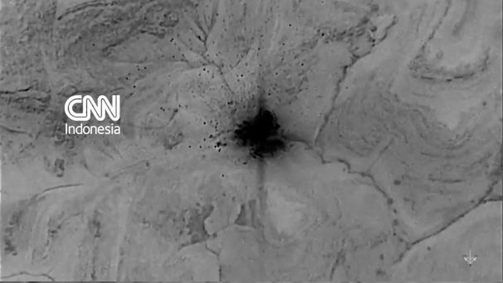 Penampakan Operasi Gabungan Prancis dan Inggris Serang Suriah