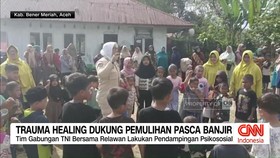 VIDEO: Trauma Healing Dukung Pemulihan Pascabanjir