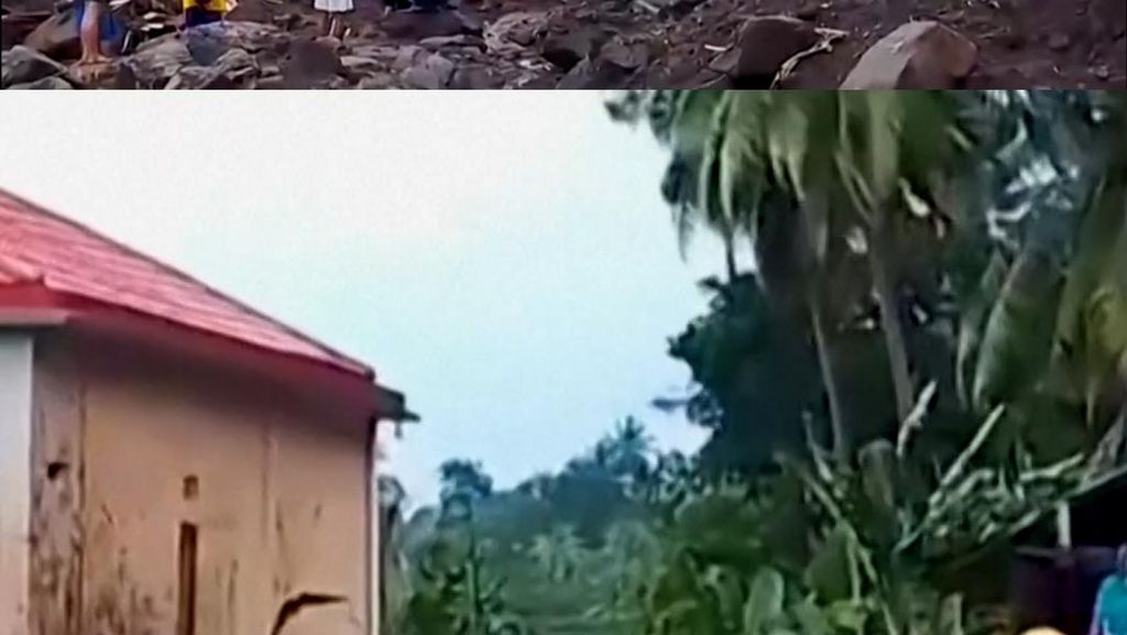 Situasi di Pulau Siau Kabupaten Kepulauan Sitaro Pascabanjir Bandang