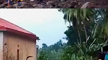 Situasi di Pulau Siau Kabupaten Kepulauan Sitaro Pascabanjir Bandang