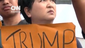 Mahasiswa dan Buruh Demo Kedubes AS, Kecam Penculikan Maduro