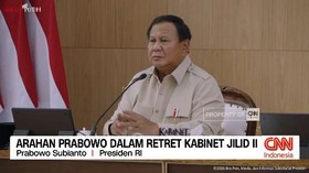VIDEO: Arahan Prabowo Dalam Retret Kabinet Jilid II