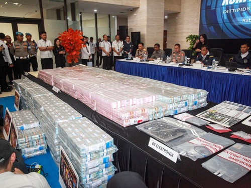 Polisi Temukan 17 Perusahaan Fiktif Tampung Uang Judol Rp59 Miliar