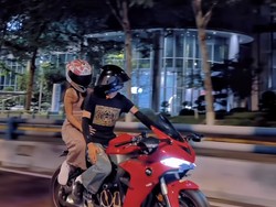 Buka Suara soal Heboh Foto Dirinya DIbonceng Cowok, Fuji: Itu Ojek