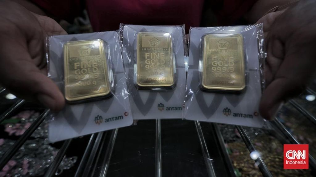 Harga Emas Ambrol Rp183 Ribu, Turun dari Level Rp3 Juta