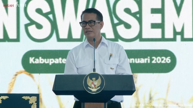 Mentan Andi Amran Sulaiman mengaku sempat mengidap vertigo hingga asam lambung menyusul permintaan percepatan swasembada pangan dari Presiden Prabowo Subianto.