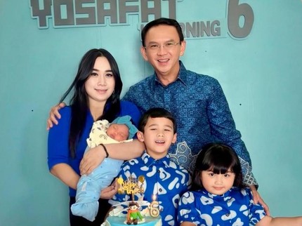 Momen Ultah ke-6 Yosafat Anak Ahok & Puput Nastiti, Intip Potret Perayaan Sederhananya