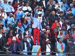 Selebrasi Memalukan Pemain Aljazair, Hina Fans Patung Kongo