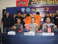 2 Pembunuh Legiman di Lapo Tuak Lampung Ditangkap, Satu Ditembak