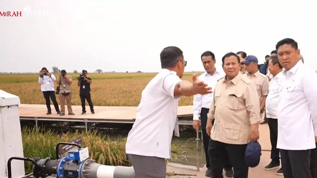 Prabowo Hadiri Panen Raya dan Pengumuman Swasembada Pangan
