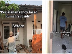 Viral Renovasi Rumah Subsidi Tipe 30/60, Penampakannya Bikin Netizen Kaget