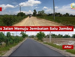 Realisasi Bankeu Pemprov Sulsel di Luwu: Jalan Diaspal-Jembatan Dibangun