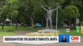 VIDEO: Patung Yuri Gagarin, Simbol Diplomasi di Taman Jakarta