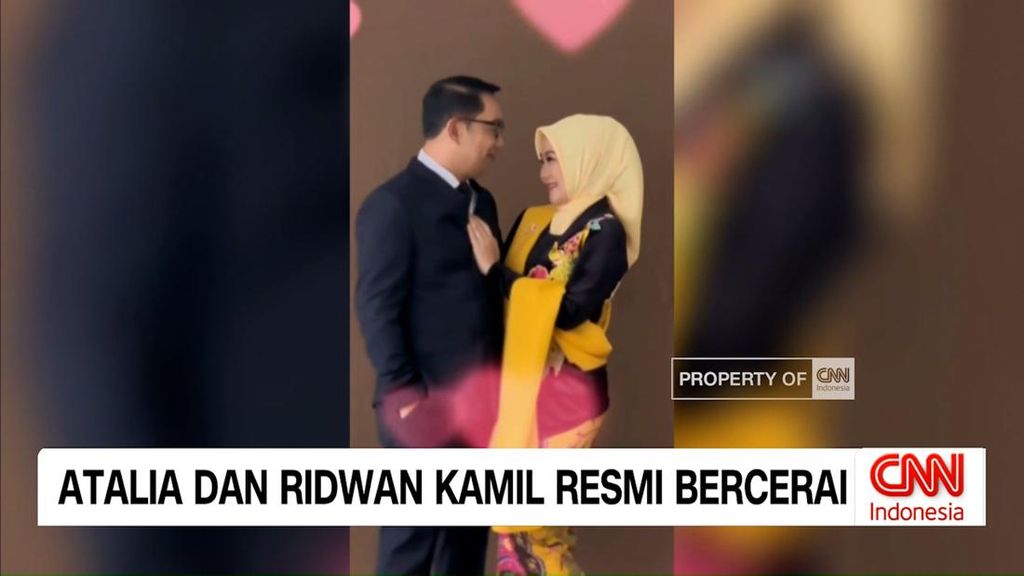 VIDEO: Atalia dan Ridwan Kamil Resmi Bercerai
